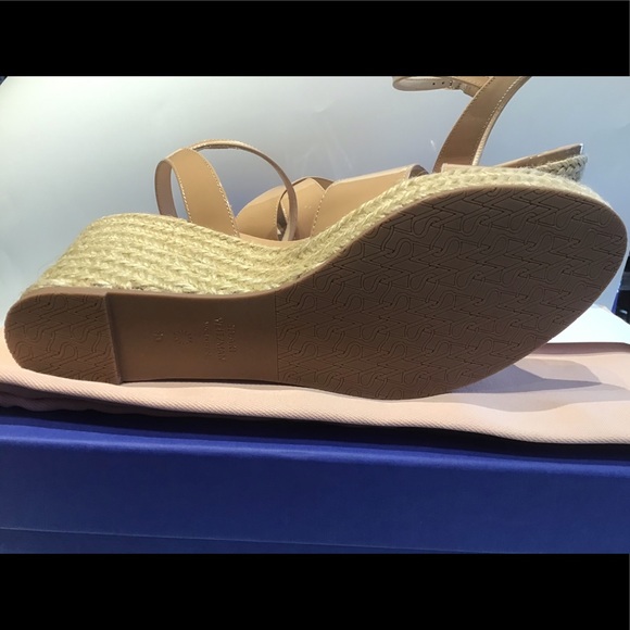 Stuart Weitzman😊NEW😀Rosemarie adobe patent sz 10 - Picture 12 of 12